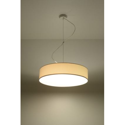 Lustre avec fil ARENA 45 3xE27/60W/230V blanc