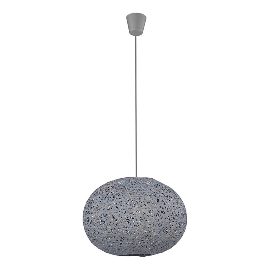 Lustre avec fil BACKAZ GRAY 1xE27/60W/230V