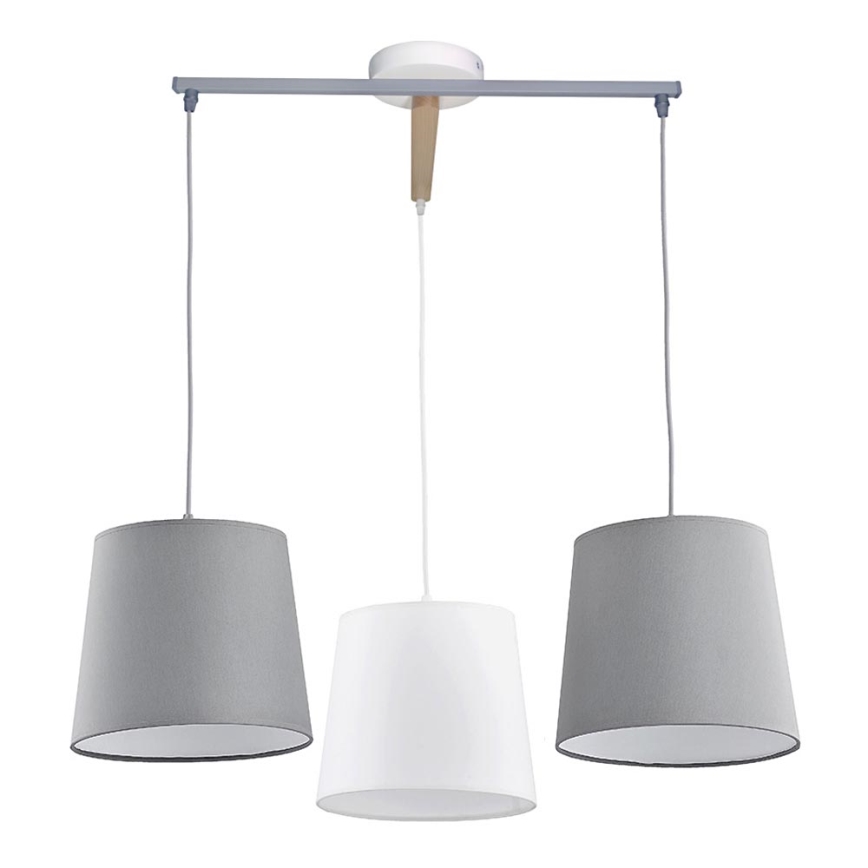 Lustre avec fil BALANCE 3xE27/60W/230V