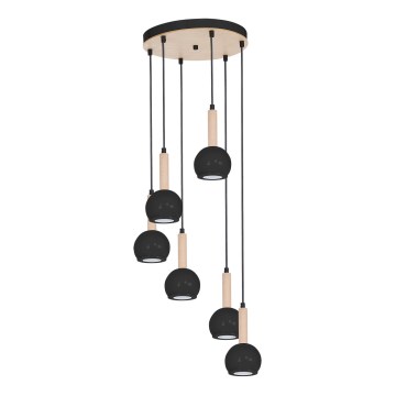 Lustre avec fil BOLLE 6xE27/60W/230V