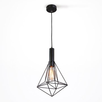 Lustre avec fil DIAMOND 1xE27/60W/230V 25 cm