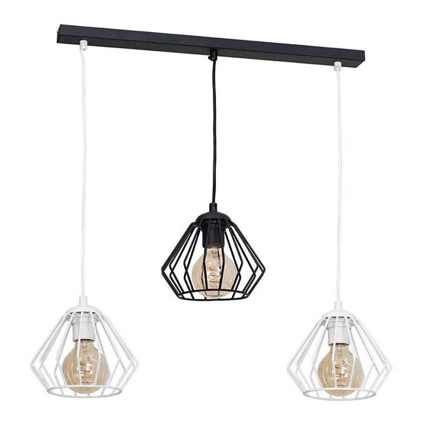 Lustre avec fil FERRO 3xE27/60W/230V