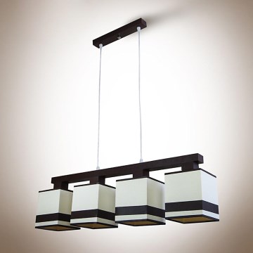 Lustre avec fil GRANADA 4xE14/40W/230V