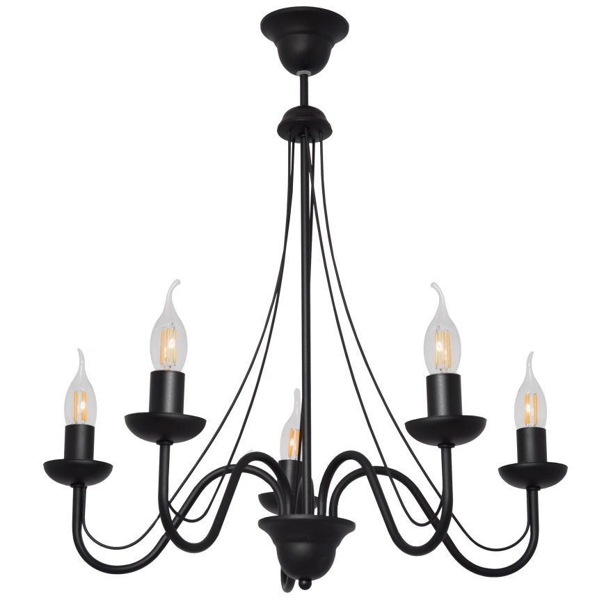 Lustre avec fil MALBO II 5xE14/10W/230V