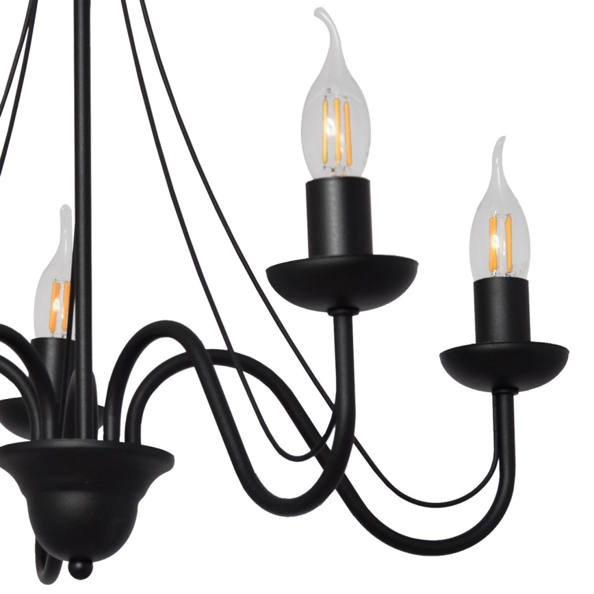 Lustre avec fil MALBO II 5xE14/10W/230V