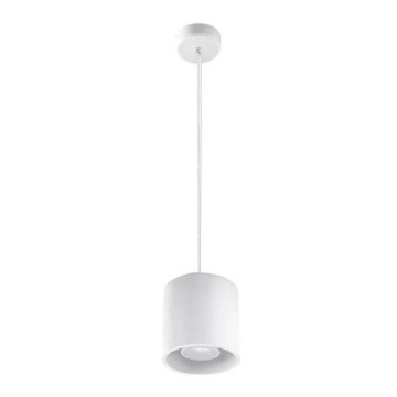 Lustre avec fil ORBIS 1 1xGU10/40W/230V blanc