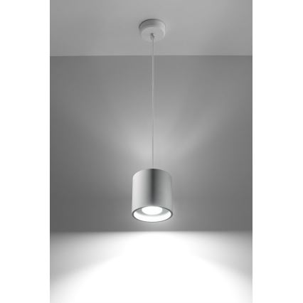 Lustre avec fil ORBIS 1 1xGU10/40W/230V blanc