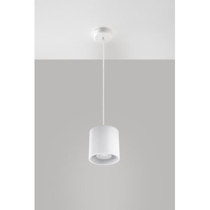 Lustre avec fil ORBIS 1 1xGU10/40W/230V blanc