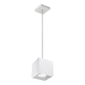 Lustre avec fil QUAD 1 1xGU10/40W/230V blanc