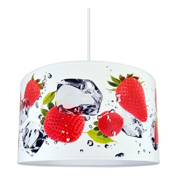 Lustre avec fil STRAWBERRIES 1xE27/60W/230V