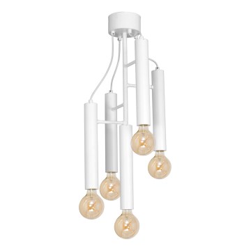 Lustre avec tige BISSA 5xE27/60W/230V