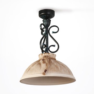 Lustre avec tige COUNTRY 1xE27/60W/230V