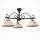 Lustre avec tige COUNTRY 3xE27/60W/230V