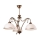 Lustre avec tige LUIZA 3xE27/60W/230V