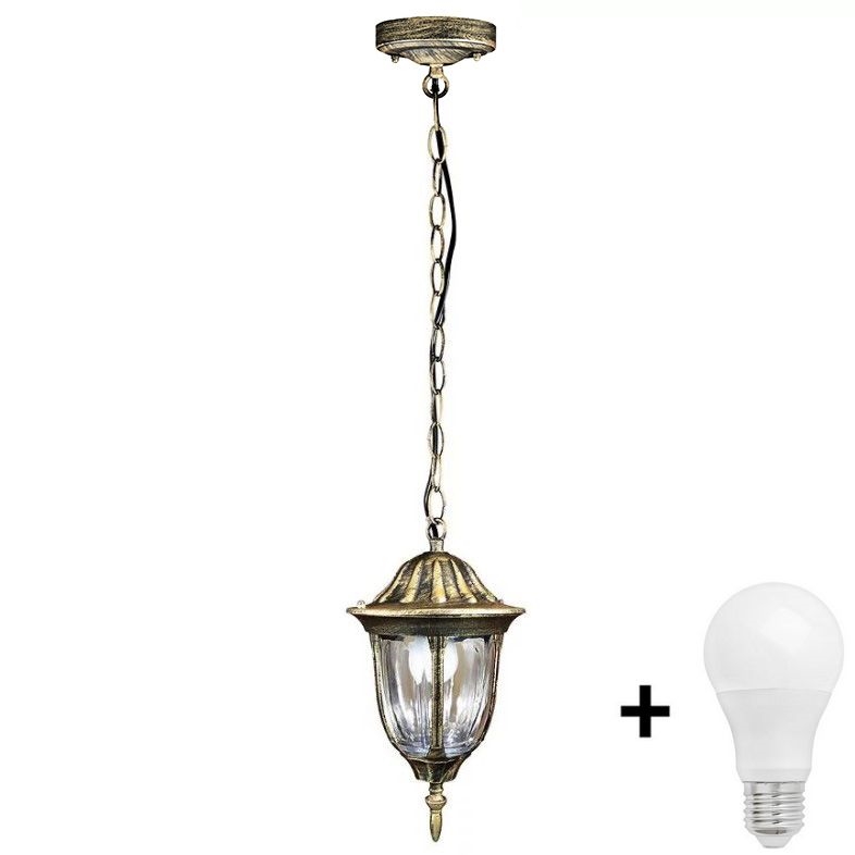 Lustre d'extérieur LED FLORENCJA 1xE27/10W/230V IP43