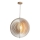 Lustre en bois sur câble 1xE27/60W/230V Ø 50 cm massif/placage/hévéa