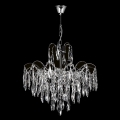 Lustre en cristal avec chaîne 6xE27/60W/230V