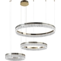 Lustre en cristal LED dimmable sur câble THALIA LED/120W/230V 3000-6000K + télécommande