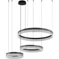 Lustre en cristal LED dimmable sur câble THALIA LED/120W/230V 3000-6000K + télécommande