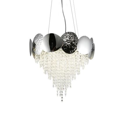 Lustre en cristal sur fil LORD 8xGU10/50W/230V