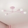 Lustre en saillie CAMBRIDGE 4xE27/15W/230V rose
