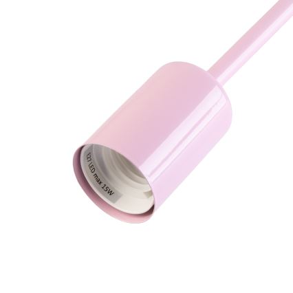 Lustre en saillie CAMBRIDGE 4xE27/15W/230V rose