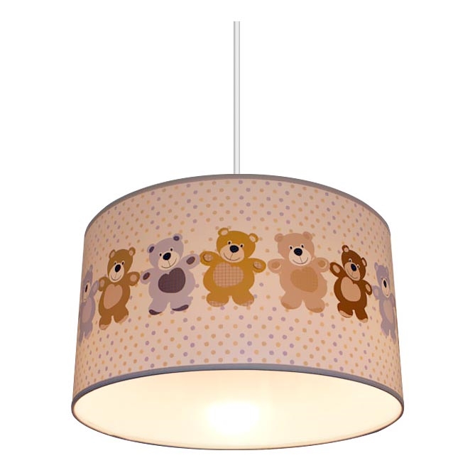 Lustre enfant BEARS 1xE27/60W/230V