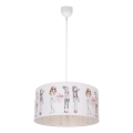Lustre enfant GIRLS VIBES 1xE27/60W/230V Ø 40 cm pour filles