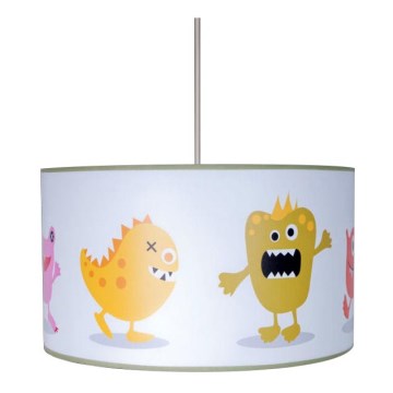 Lustre enfant MONSTER 1xE27/60W/230V