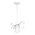 Lustre enfant NELA 1xE27/60W/230V blanc