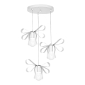 Lustre enfant NELA 3xE27/60W/230V blanc