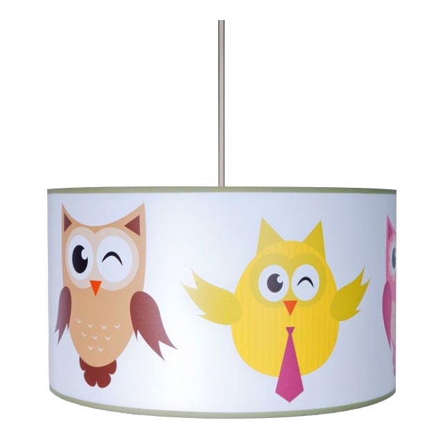 Lustre enfant OWLS 1xE27/60W/230V