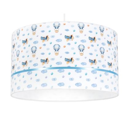 Lustre enfant PIKKI 1xE27/60W/230V bleu