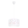 Lustre enfant PIKKI 1xE27/60W/230V rose