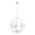 Lustre GLOBE 5 5xE14/60W blanc