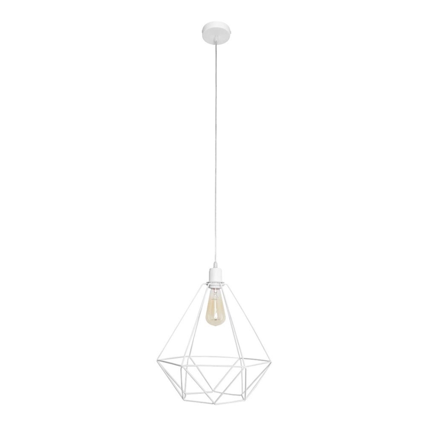 Lustre KARO LARGE 1xE27/15W/230V blanc