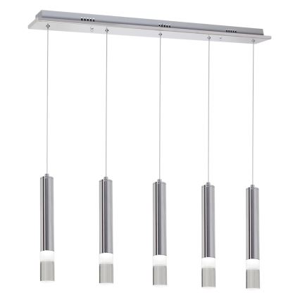 Lustre LED avec fil ICE 5xLED/5W/230V