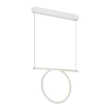 Lustre LED avec fil LOOP LED/20W/230V blanc