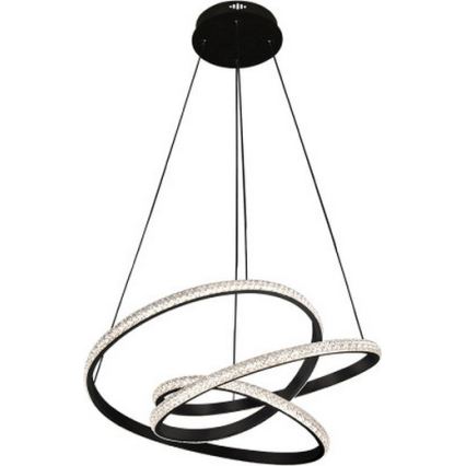Suspension LED dimmable sur câble LED/90W/230V 3000-6500K Ø 47 cm + télécommande