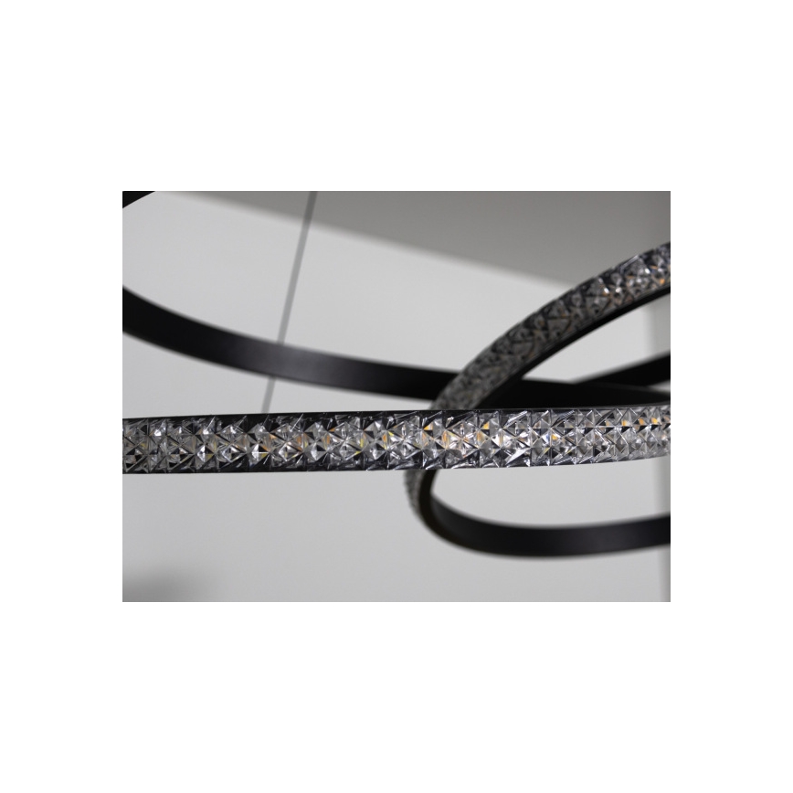 Suspension LED dimmable sur câble LED/90W/230V 3000-6500K Ø 47 cm + télécommande