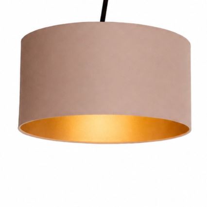 Lustre LED réglable à montage apparent VENICE 1xE27/60W/230V beige/doré