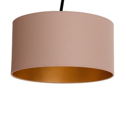 Lustre LED réglable à montage apparent VENICE 1xE27/60W/230V beige/doré