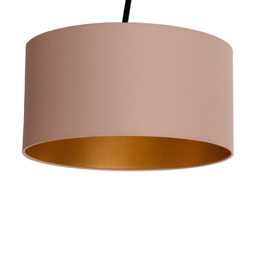Lustre LED réglable à montage apparent VENICE 1xE27/60W/230V beige/doré