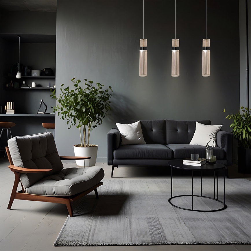 Lustre LED sur câble AMBIENTE LED/6W/230V 3000/4000/6000K doré