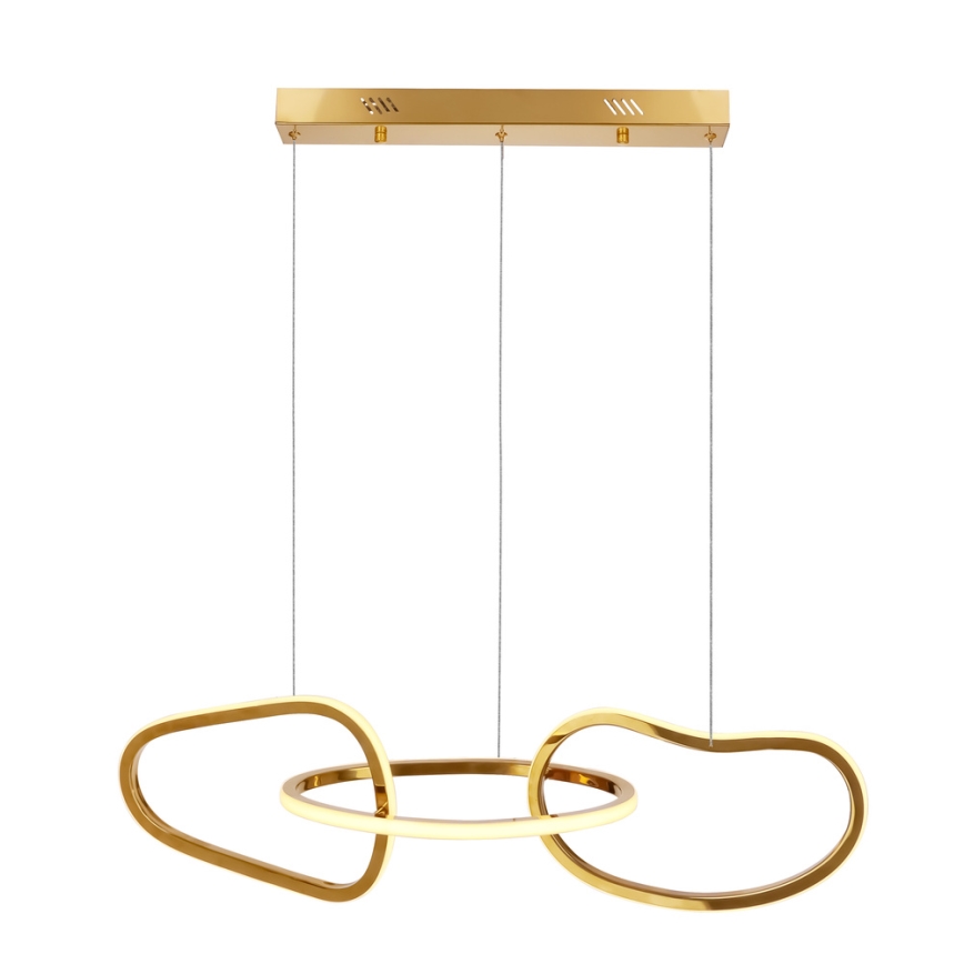 Lustre LED sur câble ANNELI LED/30W/230V 80 cm doré