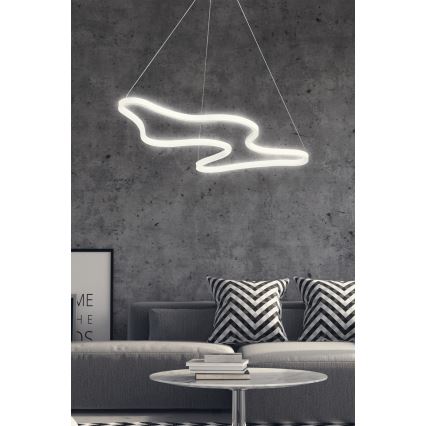 Lustre LED sur câble ARTISAN LED/36W/230V 6500K blanc