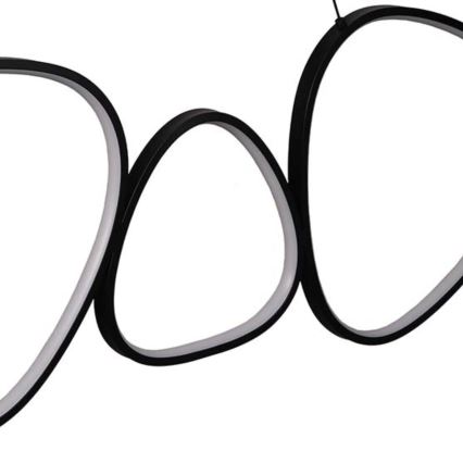 Lustre LED sur câble PETRA LED/48W/230V 4000K noir