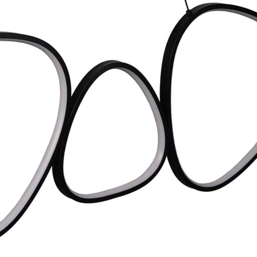 Lustre LED sur câble PETRA LED/48W/230V 4000K noir