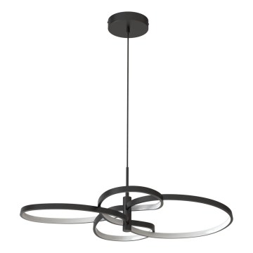 Lustre LED suspendu sur câble RIBBON LED/37W/230V 4000K noir