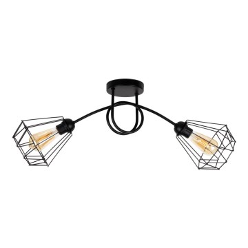 Lustre monté en surface DIAMENT 2xE27/60W/230V